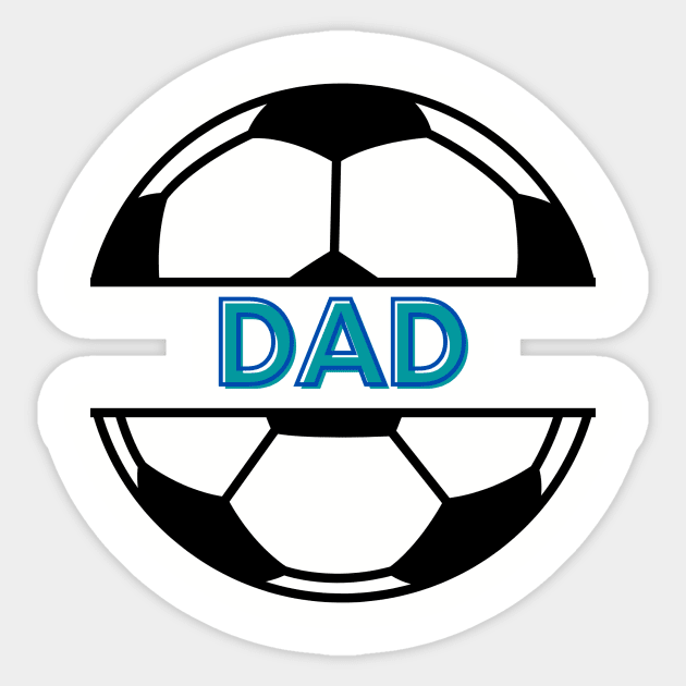 Soccer dad Sticker by Sport-tees by Marino's